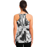 Diamond Print Women's Racerback Tank Top