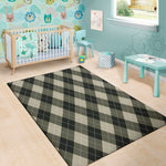Diamond Shapes Argyle Pattern Print Area Rug