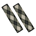 Diamond Shapes Argyle Pattern Print Car Seat Belt Covers