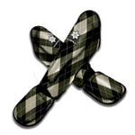 Diamond Shapes Argyle Pattern Print Muay Thai Shin Guard