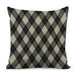 Diamond Shapes Argyle Pattern Print Pillow Cover