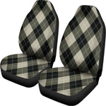 Diamond Shapes Argyle Pattern Print Universal Fit Car Seat Covers