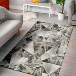 Diamond Texture Print Area Rug