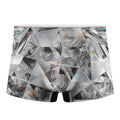 Diamond Artwork Print Men's Boxer Briefs