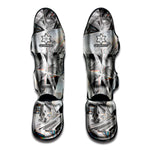 Diamond Texture Print Muay Thai Shin Guard
