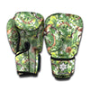 Dinosaur And Prehistoric Plants Print Boxing Gloves