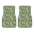 Dinosaur And Prehistoric Plants Print Front Car Floor Mats