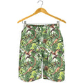 Dinosaur And Prehistoric Plants Print Men's Shorts