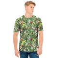 Dinosaur And Prehistoric Plants Print Men's T-Shirt