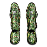 Dinosaur And Prehistoric Plants Print Muay Thai Shin Guard