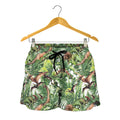 Dinosaur And Prehistoric Plants Print Women's Shorts
