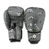 Dinosaur Fossil Pattern Print Boxing Gloves