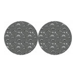 Dinosaur Fossil Pattern Print Car Coasters