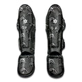 Dinosaur Fossil Pattern Print Muay Thai Shin Guards