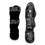 Dinosaur Fossil Pattern Print Muay Thai Shin Guard