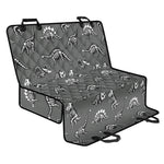 Dinosaur Fossil Pattern Print Pet Car Back Seat Cover