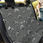 Dinosaur Fossil Pattern Print Pet Car Back Seat Cover