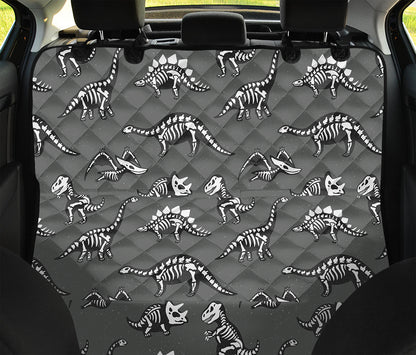 Dinosaur Fossil Pattern Print Pet Car Back Seat Cover
