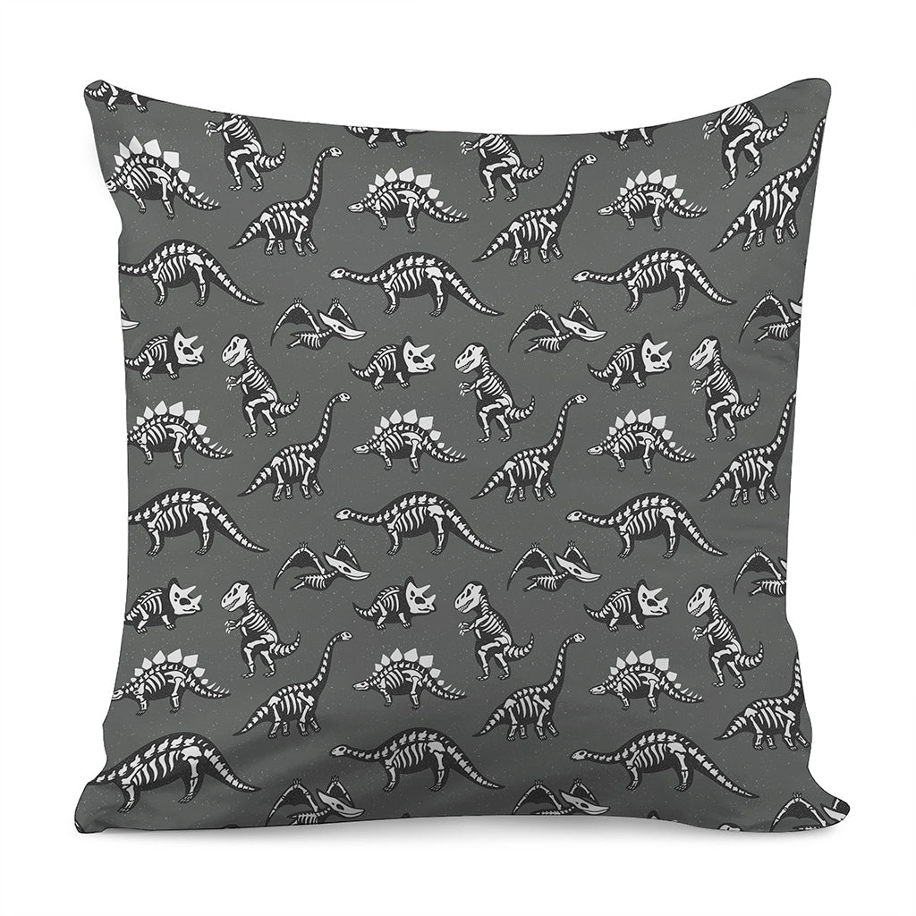 Dinosaur Fossil Pattern Print Pillow Cover
