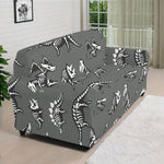 Dinosaur Fossil Pattern Print Sofa Cover