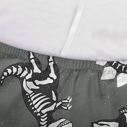 Dinosaur Fossil Pattern Print Sofa Cover