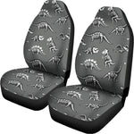 Dinosaur Fossil Pattern Print Universal Fit Car Seat Covers