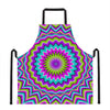 Dizzy Circle Moving Optical Illusion Apron