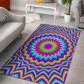 Dizzy Circle Moving Optical Illusion Floor Mat