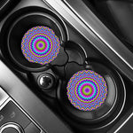 Dizzy Circle Moving Optical Illusion Car Coasters