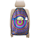 Dizzy Circle Moving Optical Illusion Car Seat Organizers