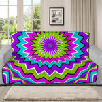 Dizzy Circle Moving Optical Illusion Futon Protector