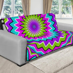 Dizzy Circle Moving Optical Illusion Futon Protector