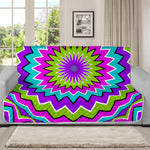 Dizzy Circle Moving Optical Illusion Futon Protector