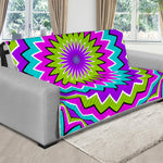 Dizzy Circle Moving Optical Illusion Futon Protector