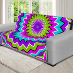 Dizzy Circle Moving Optical Illusion Futon Protector