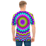 Dizzy Circle Moving Optical Illusion Men's T-Shirt