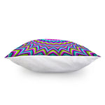 Dizzy Circle Moving Optical Illusion Pillow Cover