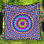 Dizzy Circle Moving Optical Illusion Quilt