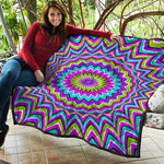 Dizzy Circle Moving Optical Illusion Quilt