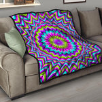 Dizzy Circle Moving Optical Illusion Quilt