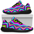 Dizzy Circle Moving Optical Illusion Walking Shoes