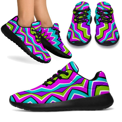 Dizzy Circle Moving Optical Illusion Sport Shoes GearFrost