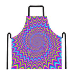 Dizzy Spiral Moving Optical Illusion Apron