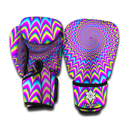 Dizzy Spiral Moving Optical Illusion Boxing Gloves