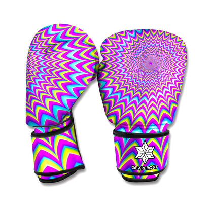 Dizzy Spiral Moving Optical Illusion Boxing Gloves