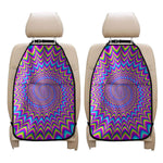 Dizzy Spiral Moving Optical Illusion Car Seat Organizers