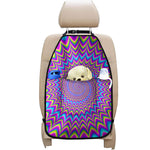 Dizzy Spiral Moving Optical Illusion Car Seat Organizers