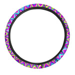 Dizzy Spiral Moving Optical Illusion Car Steering Wheel Cover