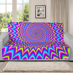 Dizzy Spiral Moving Optical Illusion Futon Protector