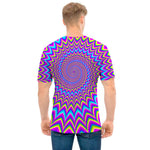 Dizzy Spiral Moving Optical Illusion Men's T-Shirt